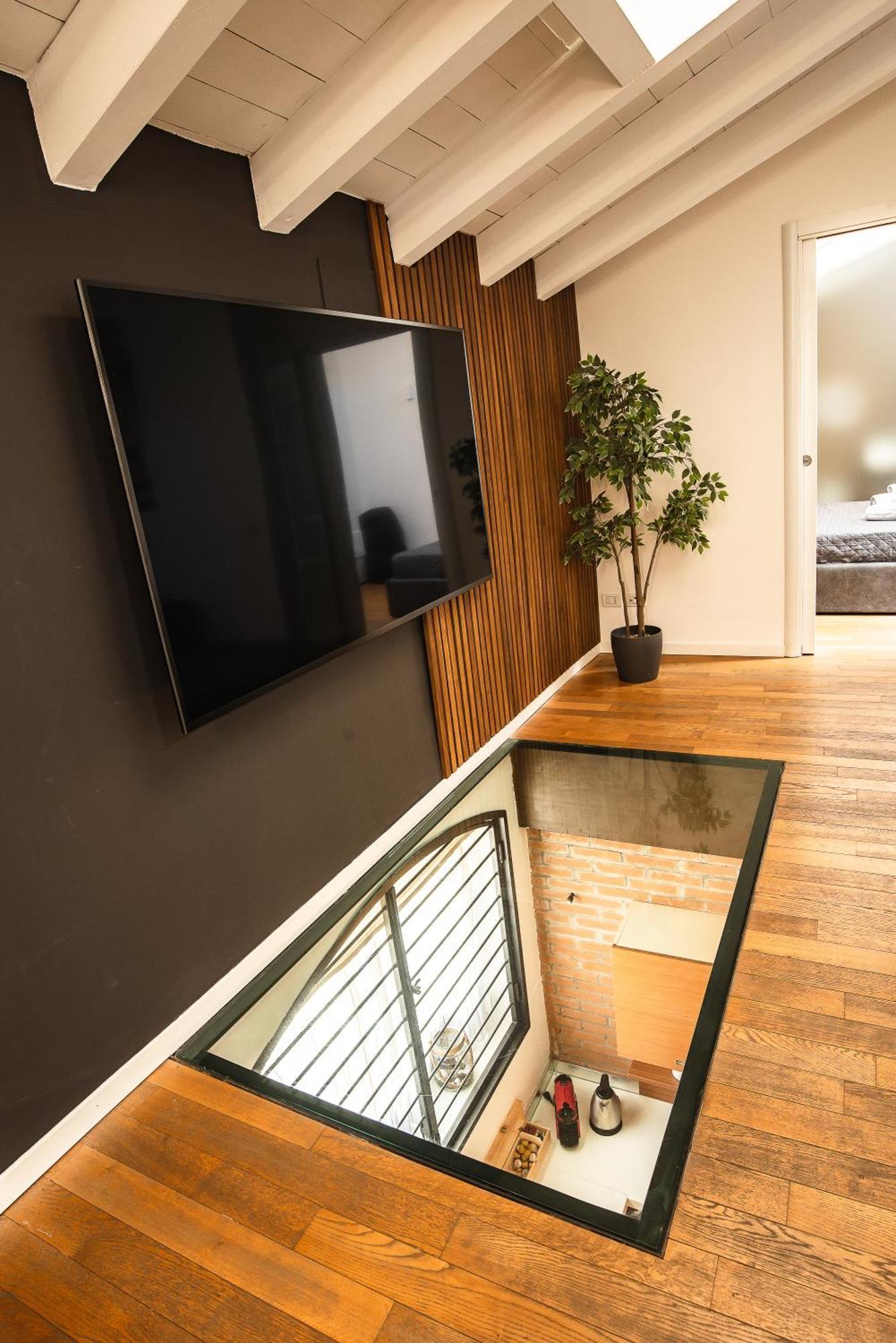Luxury Industrial Apt Vicino Al Centro Con Garage Brescia Buitenkant foto